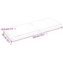 Massivholz Tischplatte mit natürlichem Rand 140x50x(2-4) cm von vidaXL, Tischplatten - Ref: Foro24-363898, Preis: 41,01 €, Ra...