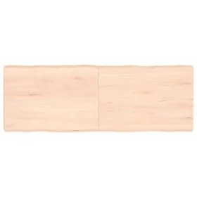 Solid wood table top natural edge 140x50x(2-6) cm by vidaXL, Table tops - Ref: Foro24-363899, Price: 49,21 €, Discount: %