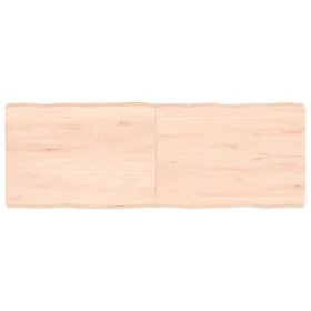 Tablero de mesa madera maciza borde natural 140x50x(2-6) cm de vidaXL, Tableros para mesas - Ref: Foro24-363899, Precio: 49,2...