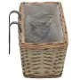 Balcony planter 2 pcs wicker with PE lining 80 cm by vidaXL, Pots and planters - Ref: Foro24-287642, Price: 57,85 €, Discount: %