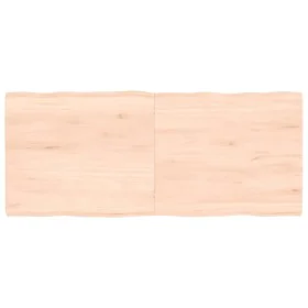 Massivholz Tischplatte mit natürlichem Rand 140x60x(2-4) cm von vidaXL, Tischplatten - Ref: Foro24-363900, Preis: 47,84 €, Ra...