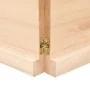 Solid wood table top with natural edge 140x60x(2-4) cm by vidaXL, Table tops - Ref: Foro24-363900, Price: 47,84 €, Discount: %