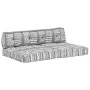 Gray patchwork fabric pallet sofa cushion by vidaXL, Cushions for chairs and sofas - Ref: Foro24-287718, Price: 132,30 €, Dis...