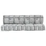 Gray patchwork fabric pallet sofa cushion by vidaXL, Cushions for chairs and sofas - Ref: Foro24-287718, Price: 132,30 €, Dis...