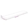 Untreated solid oak wood shelf board 80x20x2.5 cm by vidaXL, Shelves and shelves - Ref: Foro24-342936, Price: 40,60 €, Discou...