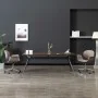Drehbarer Esszimmerstuhl aus taupegrauem Stoff von vidaXL, Essstühle - Ref: Foro24-287396, Preis: 150,10 €, Rabatt: %