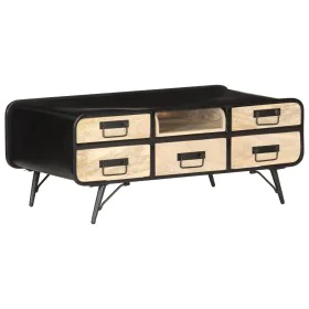 Mesa de centro madera maciza de mango 100x50x40 cm by vidaXL, Coffee table - Ref: Foro24-287871, Price: 196,85 €, Discount: %