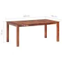 Esstisch aus massivem Palisanderholz, 180 x 90 x 76 cm von vidaXL, Küchen- und Esstische - Ref: Foro24-288113, Preis: 324,30 ...