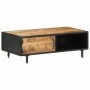 Mesa de centro de madera de mango rugosa 105x50x35 cm de vidaXL, Mesas de centro - Ref: Foro24-288471, Precio: 161,22 €, Desc...