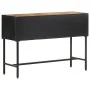 Rough mango wood console table 110x35x75 cm by vidaXL, Side tables - Ref: Foro24-288473, Price: 149,02 €, Discount: %
