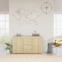 Sonoma oak plywood sideboard 120x36x69 cm by vidaXL, Sideboards - Ref: Foro24-801844, Price: 126,20 €, Discount: %