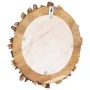 Espejo de pared redondo teca 60 cm de vidaXL, Espejos - Ref: Foro24-288804, Precio: 131,96 €, Descuento: %