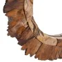 Espejo de pared redondo teca 60 cm de vidaXL, Espejos - Ref: Foro24-288804, Precio: 131,96 €, Descuento: %