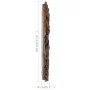Espejo de pared redondo teca 60 cm de vidaXL, Espejos - Ref: Foro24-288804, Precio: 131,96 €, Descuento: %