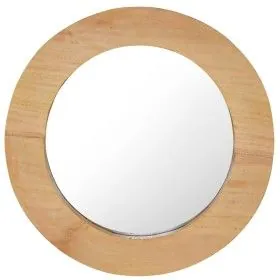 Round teak wall mirror 40 cm by vidaXL, Mirrors - Ref: Foro24-288805, Price: 48,59 €, Discount: %