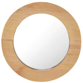 Runder Wandspiegel aus Teakholz, 40 cm von vidaXL, Spiegel - Ref: Foro24-288805, Preis: 48,59 €, Rabatt: %