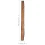 Espejo de pared redondo teca 40 cm de vidaXL, Espejos - Ref: Foro24-288805, Precio: 48,59 €, Descuento: %