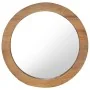 Espejo de pared redondo teca 60 cm de vidaXL, Espejos - Ref: Foro24-288806, Precio: 102,56 €, Descuento: %
