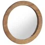Espejo de pared redondo teca 60 cm de vidaXL, Espejos - Ref: Foro24-288806, Precio: 102,56 €, Descuento: %