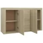 Sonoma oak plywood sideboard 120x36x69 cm by vidaXL, Sideboards - Ref: Foro24-801844, Price: 126,20 €, Discount: %