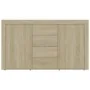 Sonoma oak plywood sideboard 120x36x69 cm by vidaXL, Sideboards - Ref: Foro24-801844, Price: 126,20 €, Discount: %