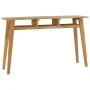 Mesa consola de madera de teca maciza 120x35x75 cm de vidaXL, Mesas auxiliares - Ref: Foro24-288846, Precio: 148,13 €, Descue...