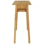 Mesa consola de madera de teca maciza 120x35x75 cm de vidaXL, Mesas auxiliares - Ref: Foro24-288846, Precio: 148,13 €, Descue...