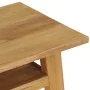 Mesa consola de madera de teca maciza 120x35x75 cm de vidaXL, Mesas auxiliares - Ref: Foro24-288846, Precio: 148,13 €, Descue...