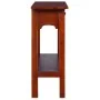 Classic brown mahogany solid wood console table 90x30x75cm by vidaXL, Side tables - Ref: Foro24-288892, Price: 127,16 €, Disc...