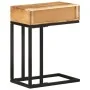 U-shaped side table solid acacia wood 45x30x61 cm by vidaXL, Side tables - Ref: Foro24-289090, Price: 81,31 €, Discount: %