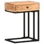 U-shaped side table solid acacia wood 45x30x61 cm by vidaXL, Side tables - Ref: Foro24-289090, Price: 81,31 €, Discount: %