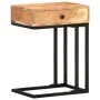 U-shaped side table solid acacia wood 45x30x61 cm by vidaXL, Side tables - Ref: Foro24-289090, Price: 81,31 €, Discount: %