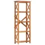 Solid acacia wood bookshelf with honey finish 60x30x160 cm by vidaXL, Bookcases and shelves - Ref: Foro24-289625, Price: 276,...