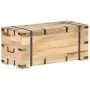 Baúl madera maciza de mango 90x40x40 cm de vidaXL, Baúles de almacenamiento - Ref: Foro24-289634, Precio: 200,12 €, Descuento: %