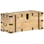 Baúl madera maciza de mango 90x40x40 cm de vidaXL, Baúles de almacenamiento - Ref: Foro24-289634, Precio: 200,12 €, Descuento: %