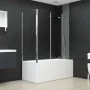 Transparente Duschwand aus gehärtetem Glas, 120 x 69 x 130 cm von vidaXL, Duschtüren - Ref: Foro24-146227, Preis: 240,37 €, R...