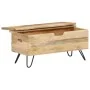 Solid mango wood trunk 90x40x45 cm by vidaXL, Storage trunks - Ref: Foro24-289635, Price: 177,02 €, Discount: %