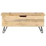 Solid mango wood trunk 90x40x45 cm by vidaXL, Storage trunks - Ref: Foro24-289635, Price: 177,02 €, Discount: %