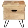 Solid mango wood trunk 90x40x45 cm by vidaXL, Storage trunks - Ref: Foro24-289635, Price: 177,02 €, Discount: %