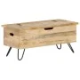 Solid mango wood trunk 90x40x45 cm by vidaXL, Storage trunks - Ref: Foro24-289635, Price: 177,02 €, Discount: %