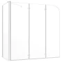 Transparent tempered glass shower screen 120x69x130 cm by vidaXL, shower doors - Ref: Foro24-146227, Price: 233,58 €, Discoun...