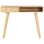 Solid mango wood dressing table 100x50x76 cm by vidaXL, Bedroom Dressers - Ref: Foro24-289636, Price: 200,46 €, Discount: %