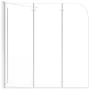 Transparent tempered glass shower screen 120x69x130 cm by vidaXL, shower doors - Ref: Foro24-146227, Price: 233,58 €, Discoun...