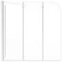 Transparente Duschwand aus gehärtetem Glas, 120 x 69 x 130 cm von vidaXL, Duschtüren - Ref: Foro24-146227, Preis: 240,37 €, R...