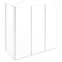 Transparent tempered glass shower screen 120x69x130 cm by vidaXL, shower doors - Ref: Foro24-146227, Price: 233,58 €, Discoun...