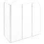 Transparente Duschwand aus gehärtetem Glas, 120 x 69 x 130 cm von vidaXL, Duschtüren - Ref: Foro24-146227, Preis: 240,37 €, R...