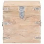 Solid acacia wood trunk 40x40x40 cm by vidaXL, Storage trunks - Ref: Foro24-289640, Price: 133,92 €, Discount: %