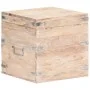 Solid acacia wood trunk 40x40x40 cm by vidaXL, Storage trunks - Ref: Foro24-289640, Price: 133,92 €, Discount: %