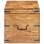 Solid acacia wood trunk 90x40x40 cm by vidaXL, Storage trunks - Ref: Foro24-289641, Price: 199,52 €, Discount: %