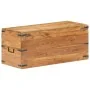 Solid acacia wood trunk 90x40x40 cm by vidaXL, Storage trunks - Ref: Foro24-289641, Price: 199,52 €, Discount: %
